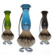 shave brush stand, wet-shave products, eshave, shaving stands, badger hair brush stands